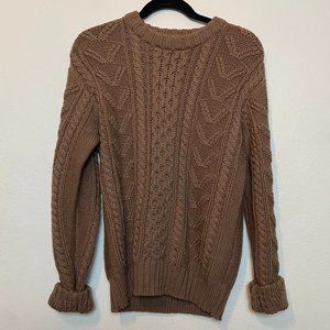 Vintage Braided Sweater